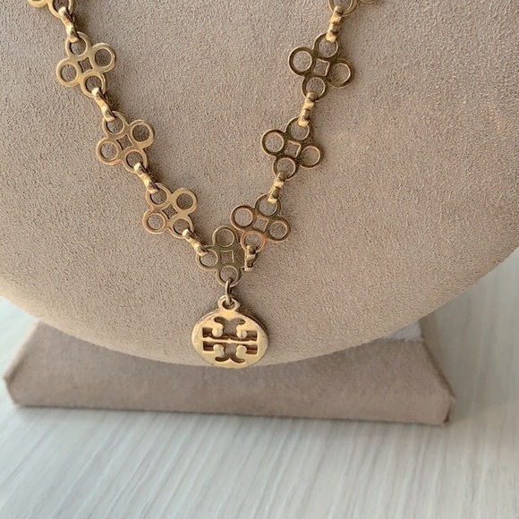 Tory Burch Mini Clover Necklace - Picture 2 of 5